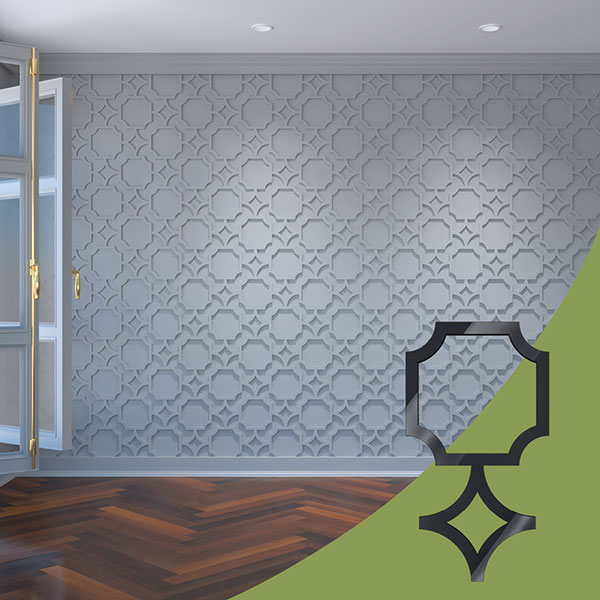 Ekena Millwork WALA08X08X0125ANDBL
