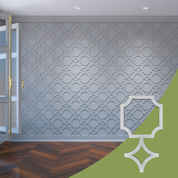 Ekena Millwork WALA08X08X0125ANDGR