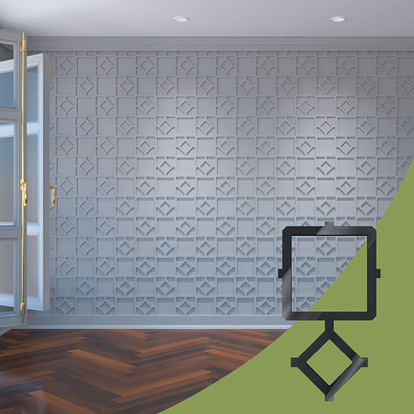 Ekena Millwork WALA08X08X0125ARCBL