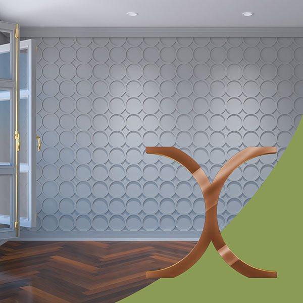 Ekena Millwork WALA08X08X0125BEABR