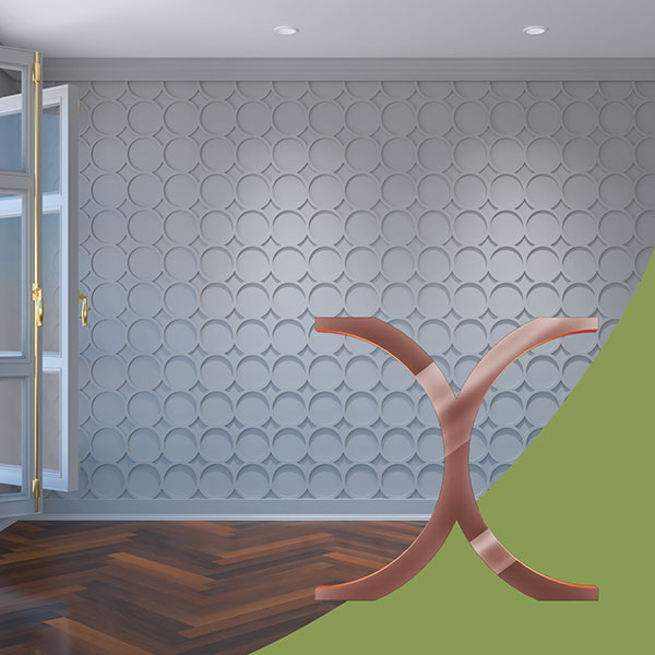Ekena Millwork WALA08X08X0125BEARG