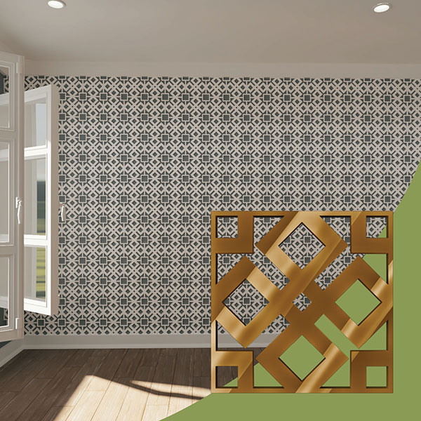 Ekena Millwork WALA08X08X0125BLEGO