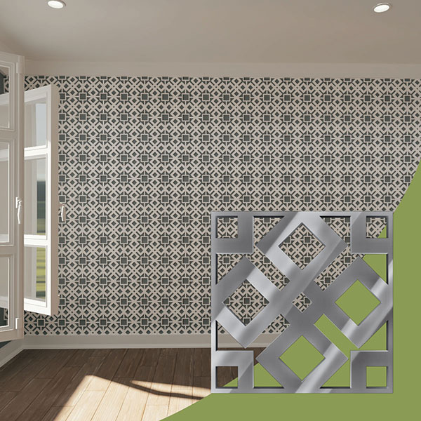 Ekena Millwork WALA08X08X0125BLESV
