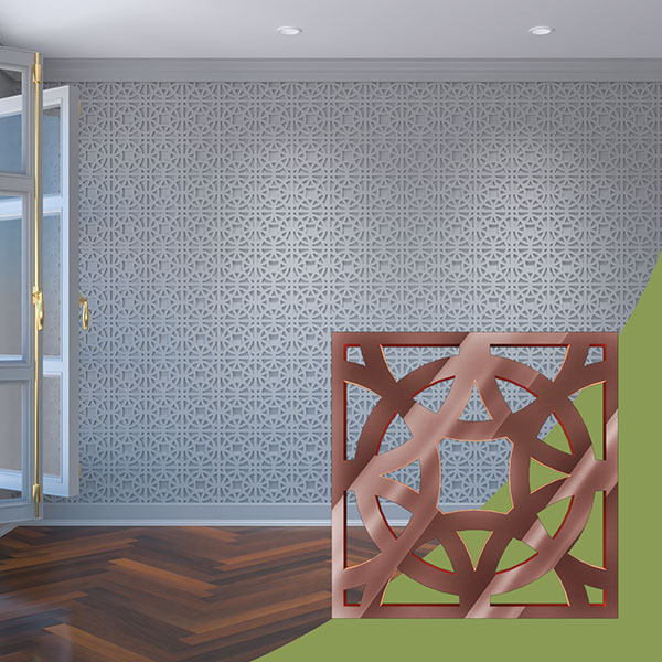Ekena Millwork WALA08X08X0125BNERG