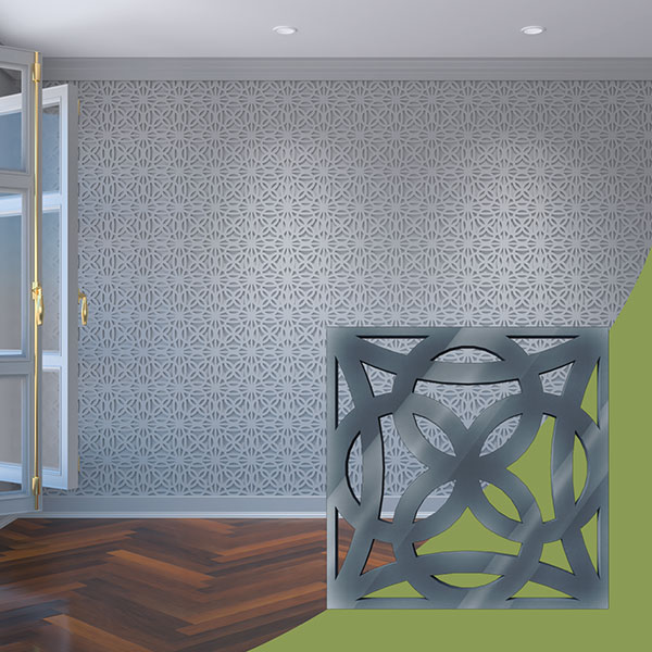 Ekena Millwork WALA08X08X0125BYTDG