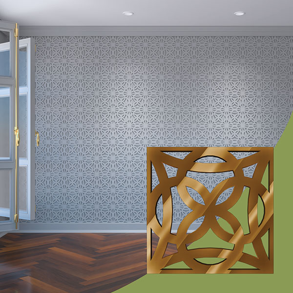 Ekena Millwork WALA08X08X0125BYTGO