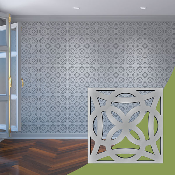 Ekena Millwork WALA08X08X0125BYTGR