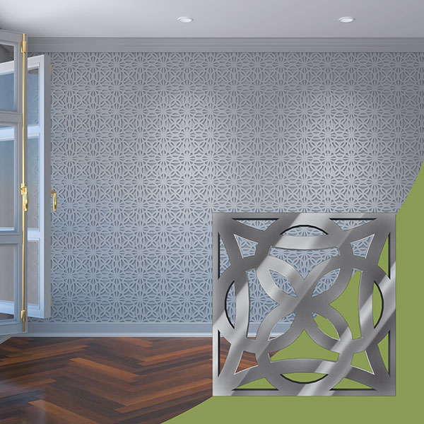 Ekena Millwork WALA08X08X0125BYTSV