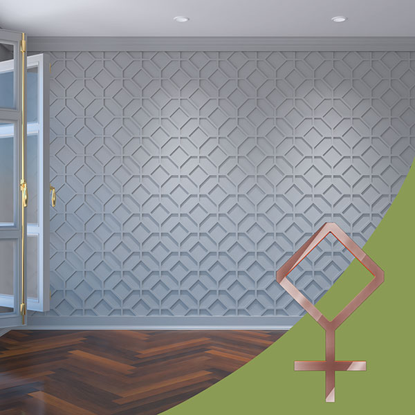 Ekena Millwork WALA08X08X0125CAMRG