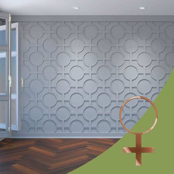 Ekena Millwork WALA08X08X0125CHFBR
