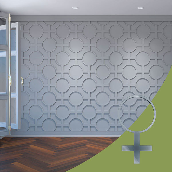 Ekena Millwork WALA08X08X0125CHFDG