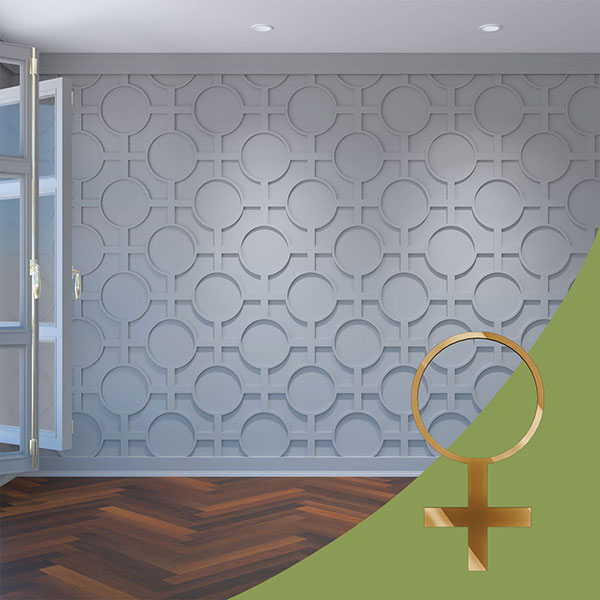 Ekena Millwork WALA08X08X0125CHFGO