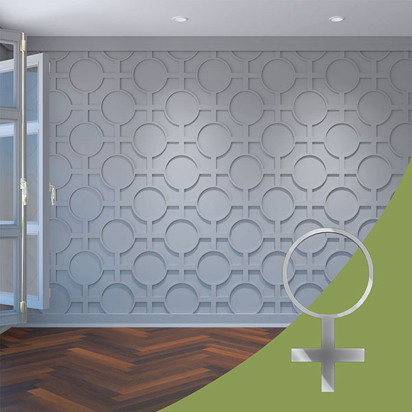 Ekena Millwork WALA08X08X0125CHFSV