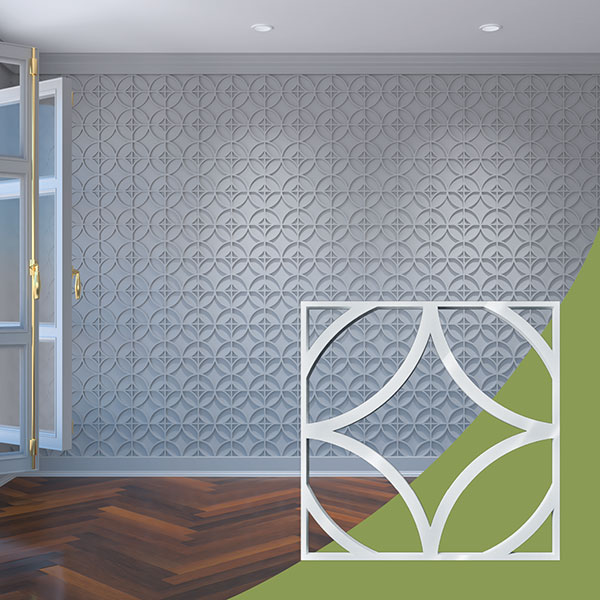Ekena Millwork WALA08X08X0125CROWH