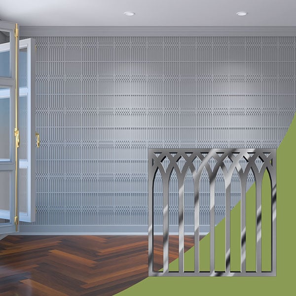 Ekena Millwork WALA08X08X0125CRPSV