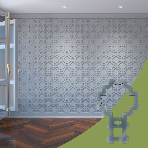 Ekena Millwork WALA08X08X0125CRVDG