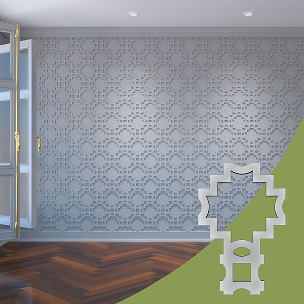 Ekena Millwork WALA08X08X0125CRVGR