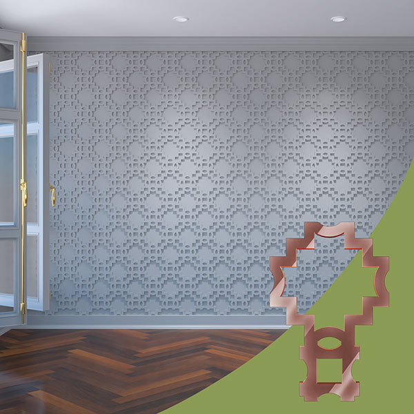 Ekena Millwork WALA08X08X0125CRVRG