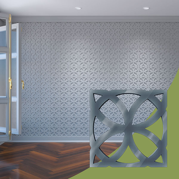 Ekena Millwork WALA08X08X0125DVNDG