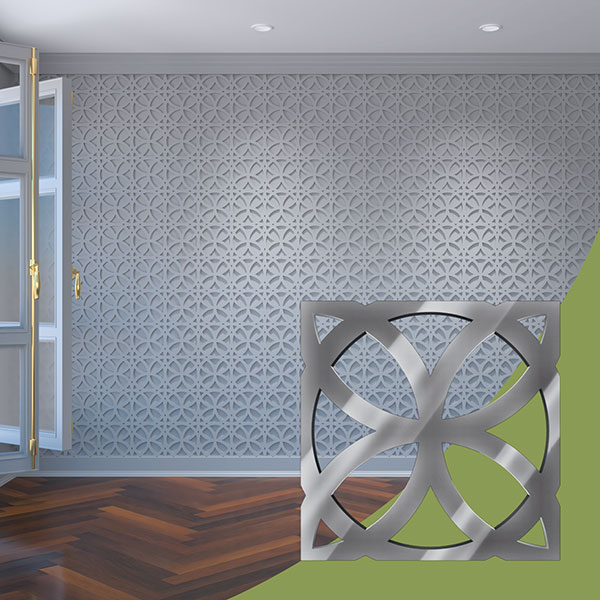 Ekena Millwork WALA08X08X0125DVNSV