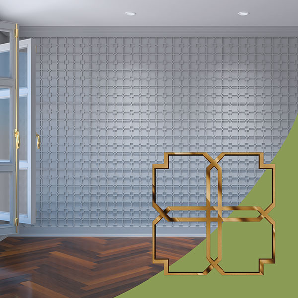 Ekena Millwork WALA08X08X0125EWDGO