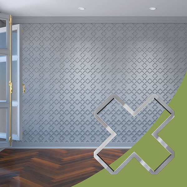 Ekena Millwork WALA08X08X0125FLRSV