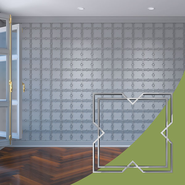 Ekena Millwork WALA08X08X0125FMGSV