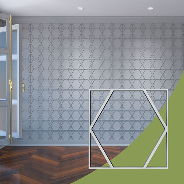 Ekena Millwork WALA08X08X0125FSRGR