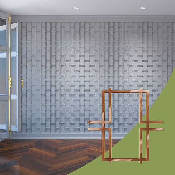 Ekena Millwork WALA08X08X0125GBYBR