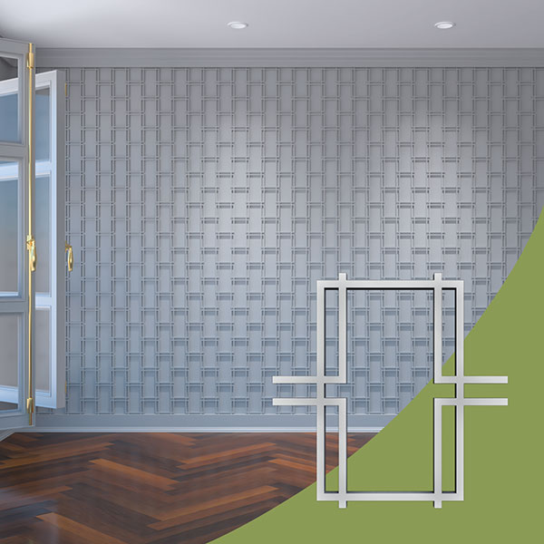 Ekena Millwork WALA08X08X0125GBYGR