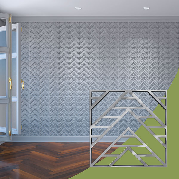 Ekena Millwork WALA08X08X0125GCTSV