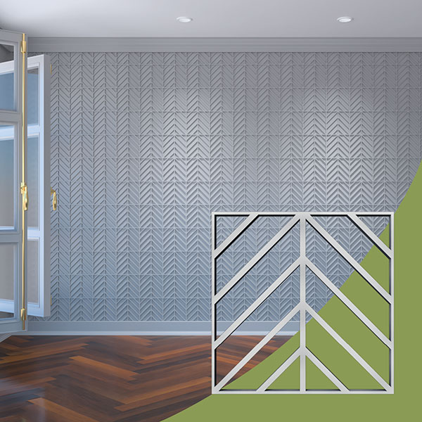 Ekena Millwork WALA08X08X0125GNAGR