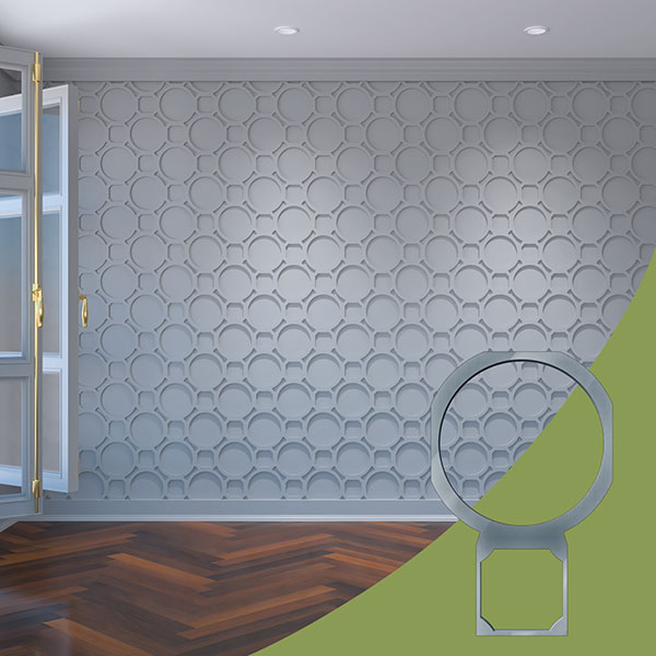 Ekena Millwork WALA08X08X0125HEMDG