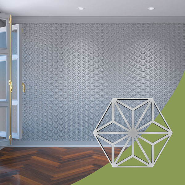 Ekena Millwork WALA08X08X0125HMPGR