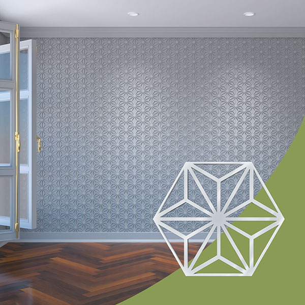 Ekena Millwork WALA08X08X0125HMPWH