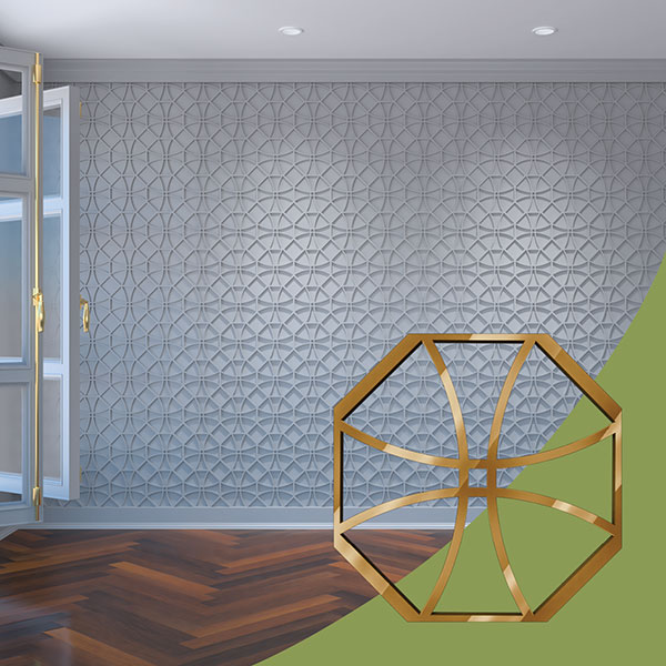 Ekena Millwork WALA08X08X0125HWLGO