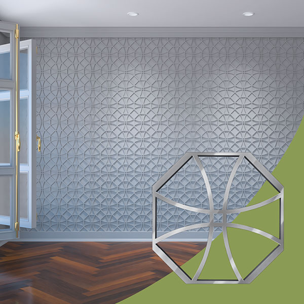 Ekena Millwork WALA08X08X0125HWLSV