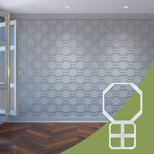 Ekena Millwork WALA08X08X0125JHNWH