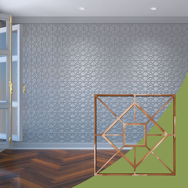 Ekena Millwork WALA08X08X0125JTNBR