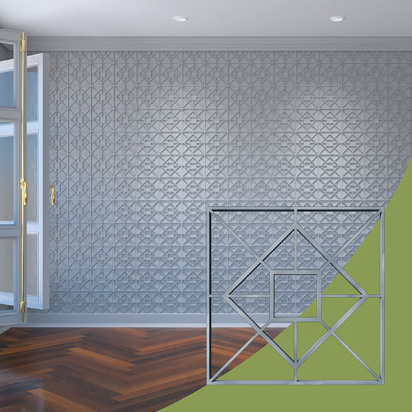 Ekena Millwork WALA08X08X0125JTNDG