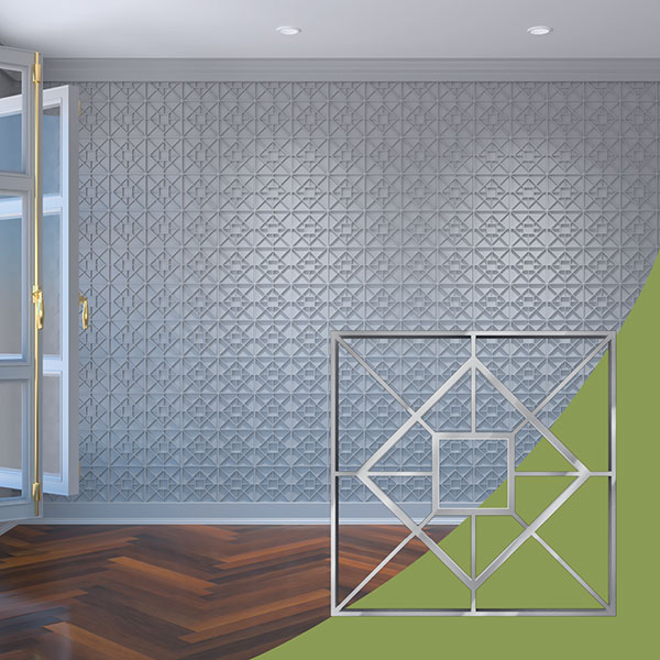 Ekena Millwork WALA08X08X0125JTNSV