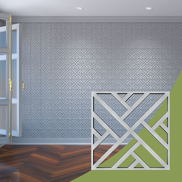 Ekena Millwork WALA08X08X0125KLNGR