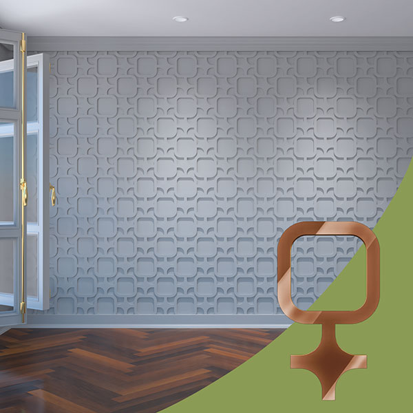 Ekena Millwork WALA08X08X0125LANBR