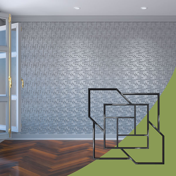 Ekena Millwork WALA08X08X0125LLDBL