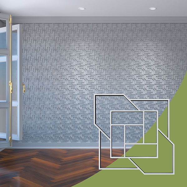 Ekena Millwork WALA08X08X0125LLDGR