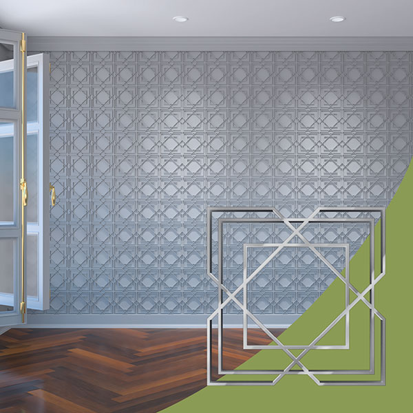 Ekena Millwork WALA08X08X0125LWDSV