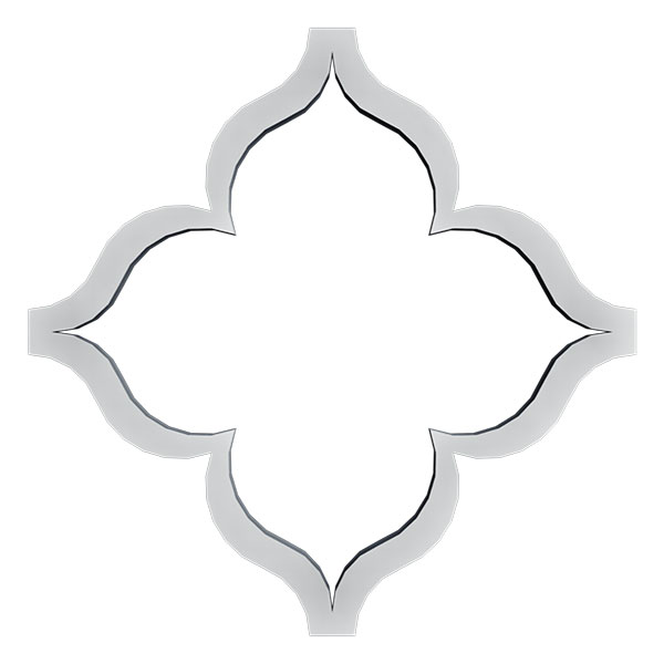 Ekena Millwork WALA08X08X0125MAYGR