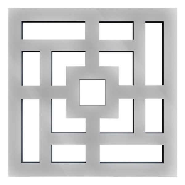 Ekena Millwork WALA08X08X0125MONGR
