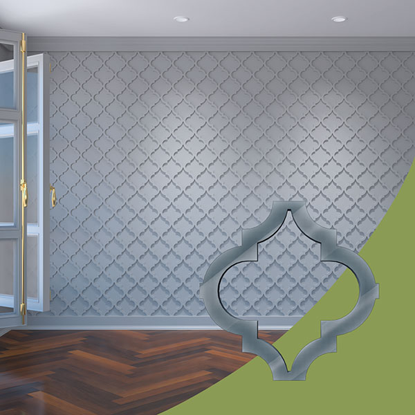 Ekena Millwork WALA08X08X0125MRKDG
