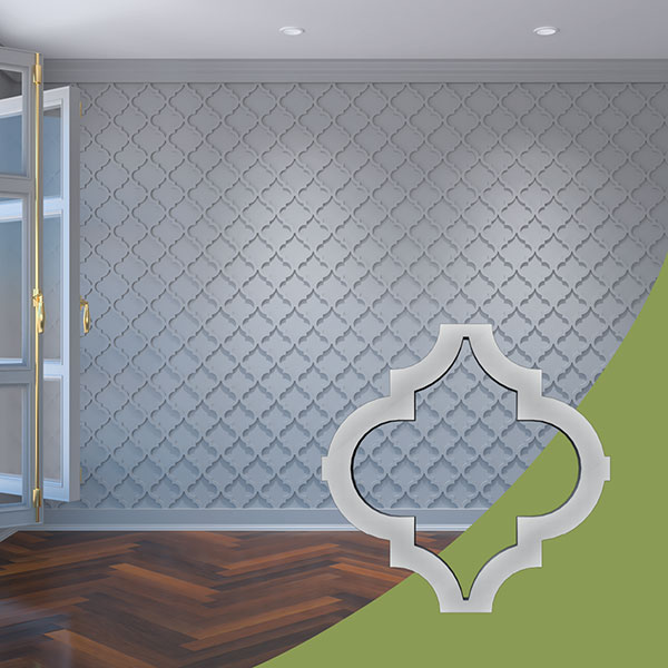 Ekena Millwork WALA08X08X0125MRKGR